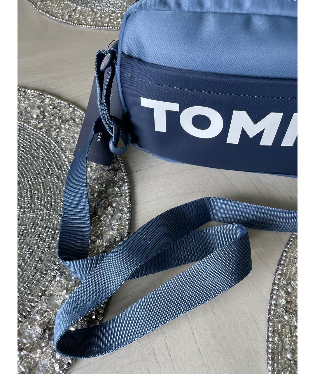 TOMMY HILFIGER Синяя сумка через плечо, фото 3