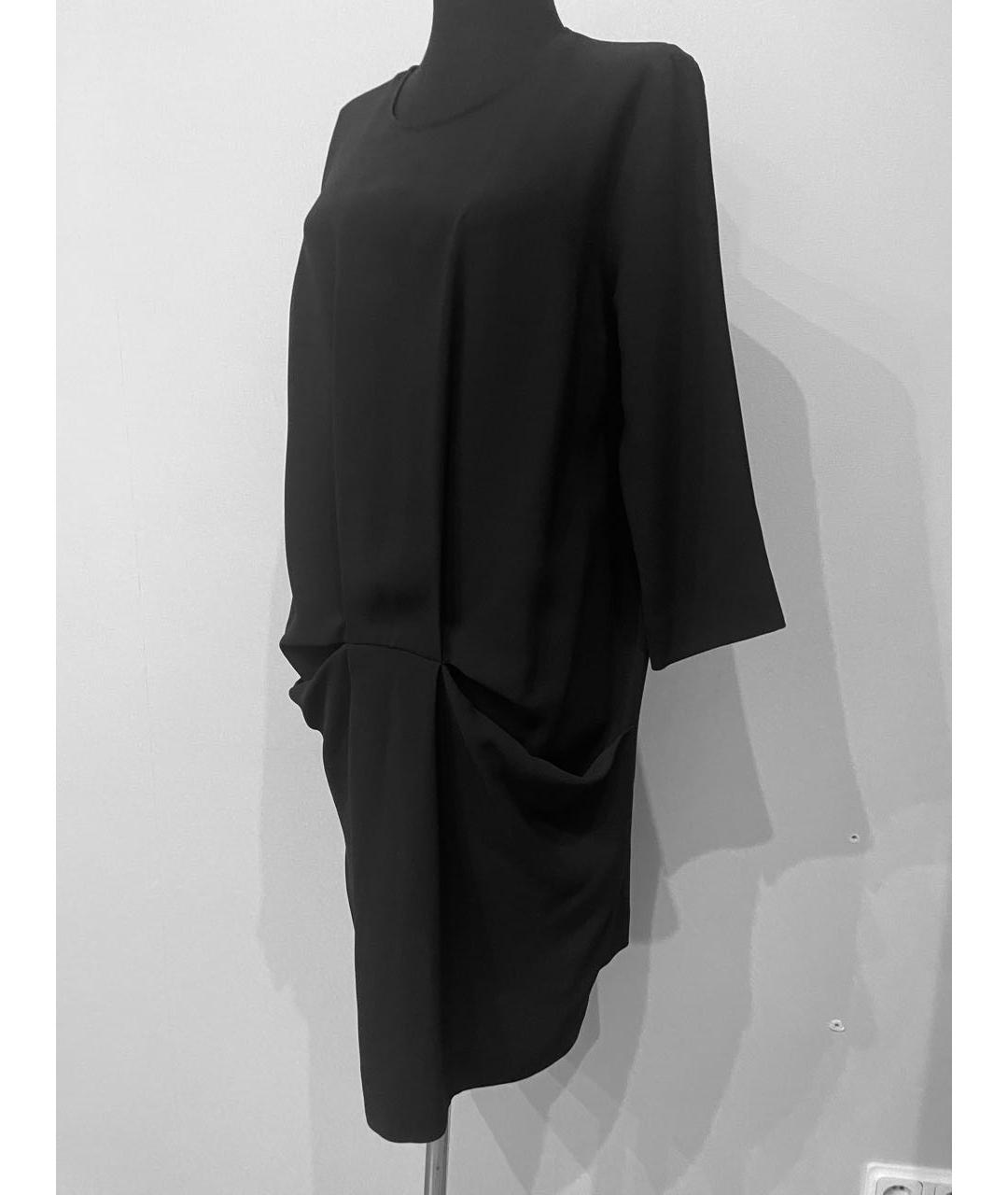 COS Черное полиэстеровое коктейльное платье, фото 3