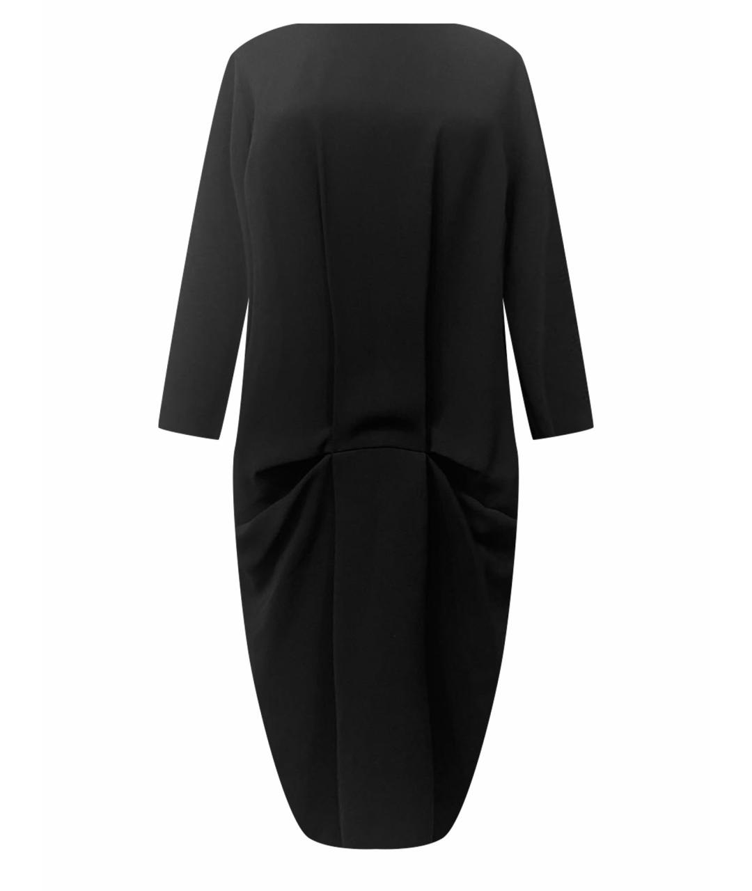 COS Черное полиэстеровое коктейльное платье, фото 1