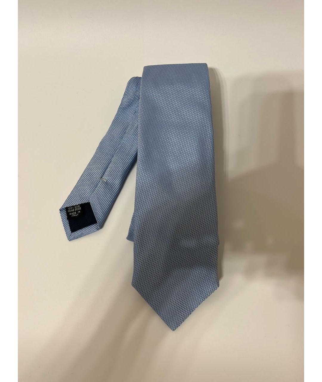PAL ZILERI Голубой шелковый галстук, фото 2