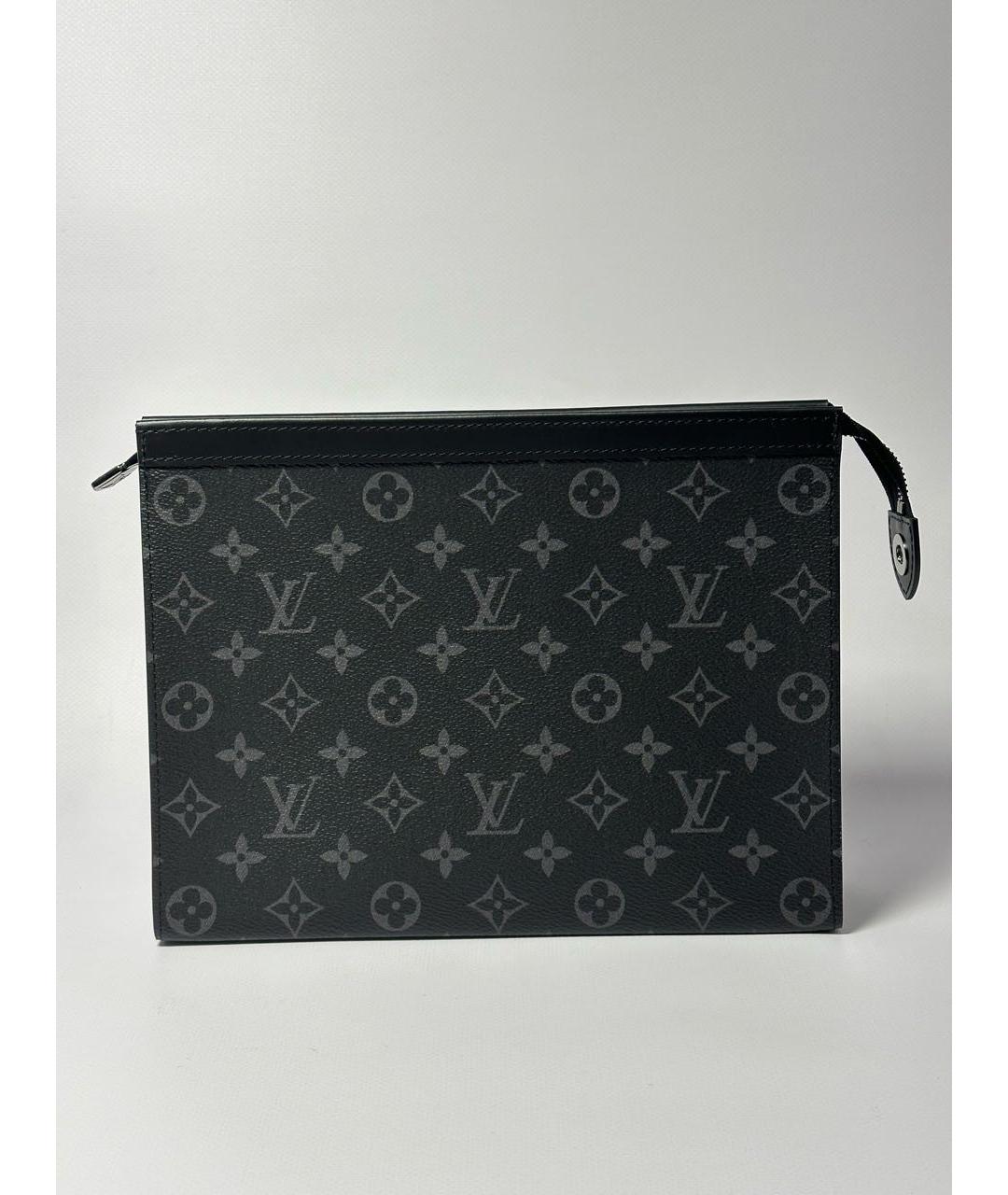 LOUIS VUITTON Антрацитовая папка для документов, фото 9