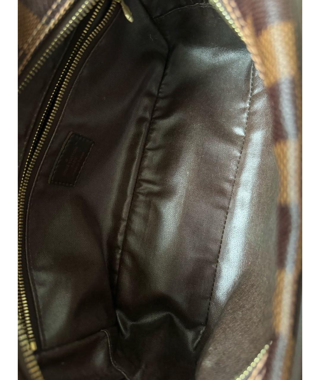LOUIS VUITTON Коричневая косметичка, фото 8