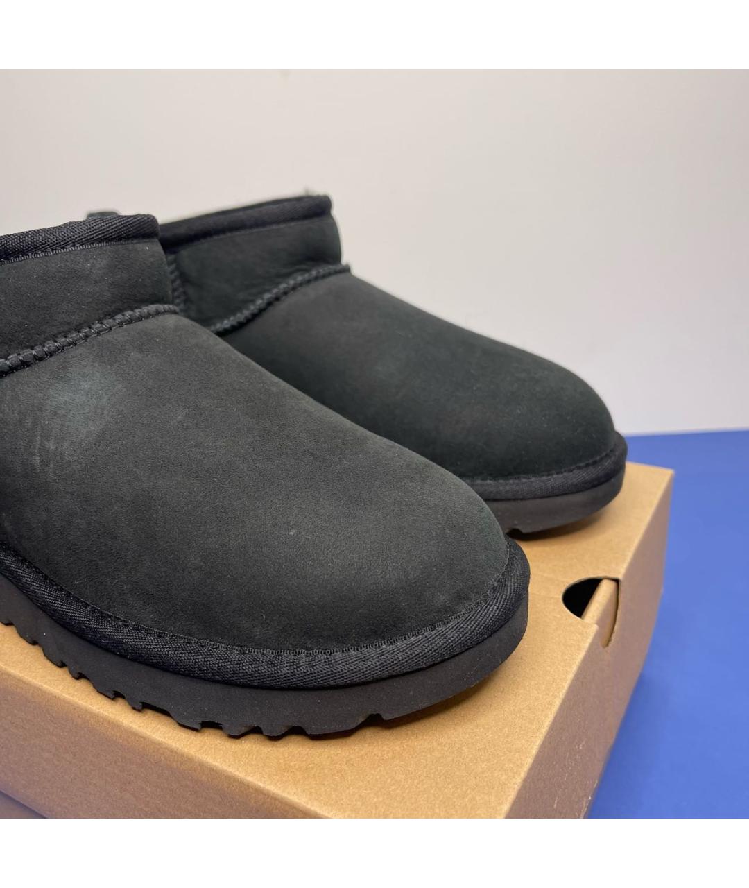 UGG AUSTRALIA Черные ботинки, фото 5