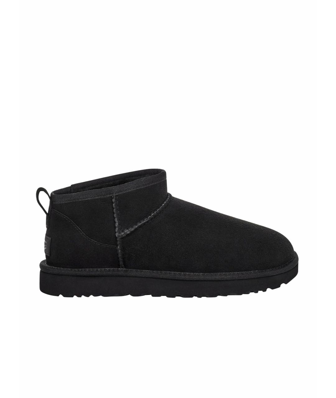 UGG AUSTRALIA Черные ботинки, фото 1