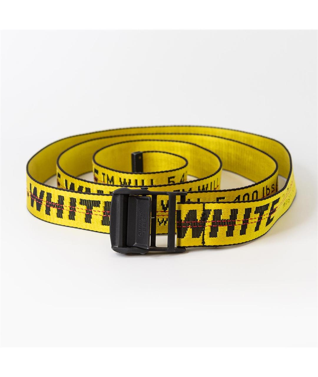 OFF-WHITE Желтый ремень, фото 5