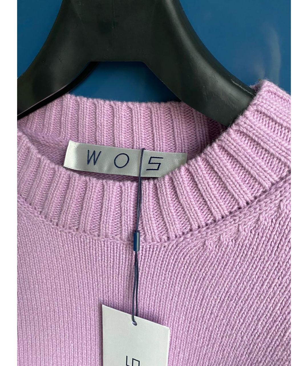 WALK OF SHAME Розовый шерстяной джемпер / свитер, фото 2