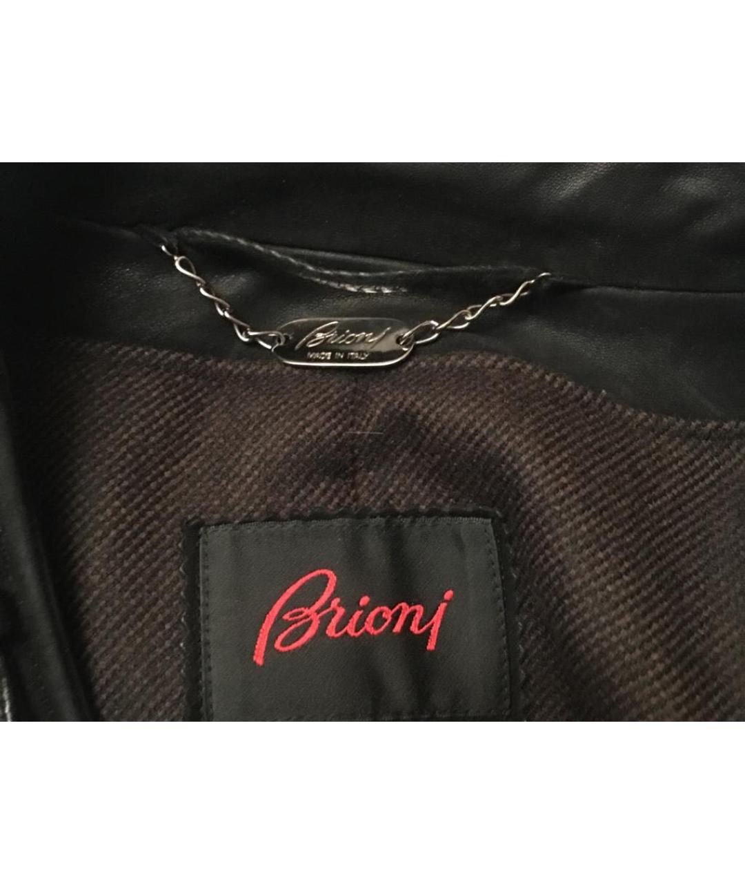 BRIONI Черная замшевая куртка, фото 3