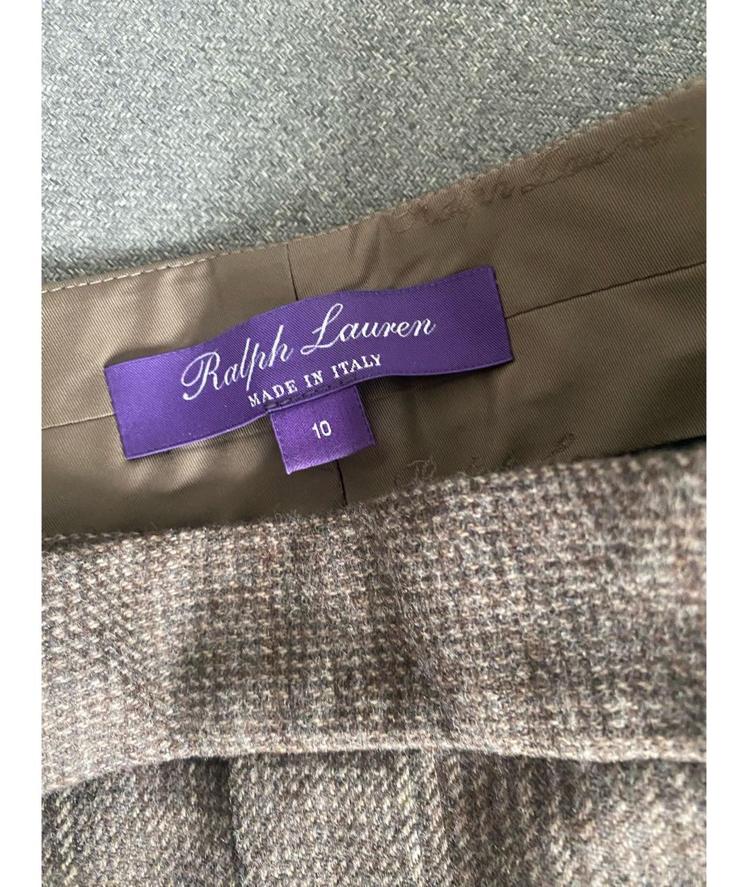 RALPH LAUREN PURPLE LABEL Бежевый костюм с брюками, фото 7