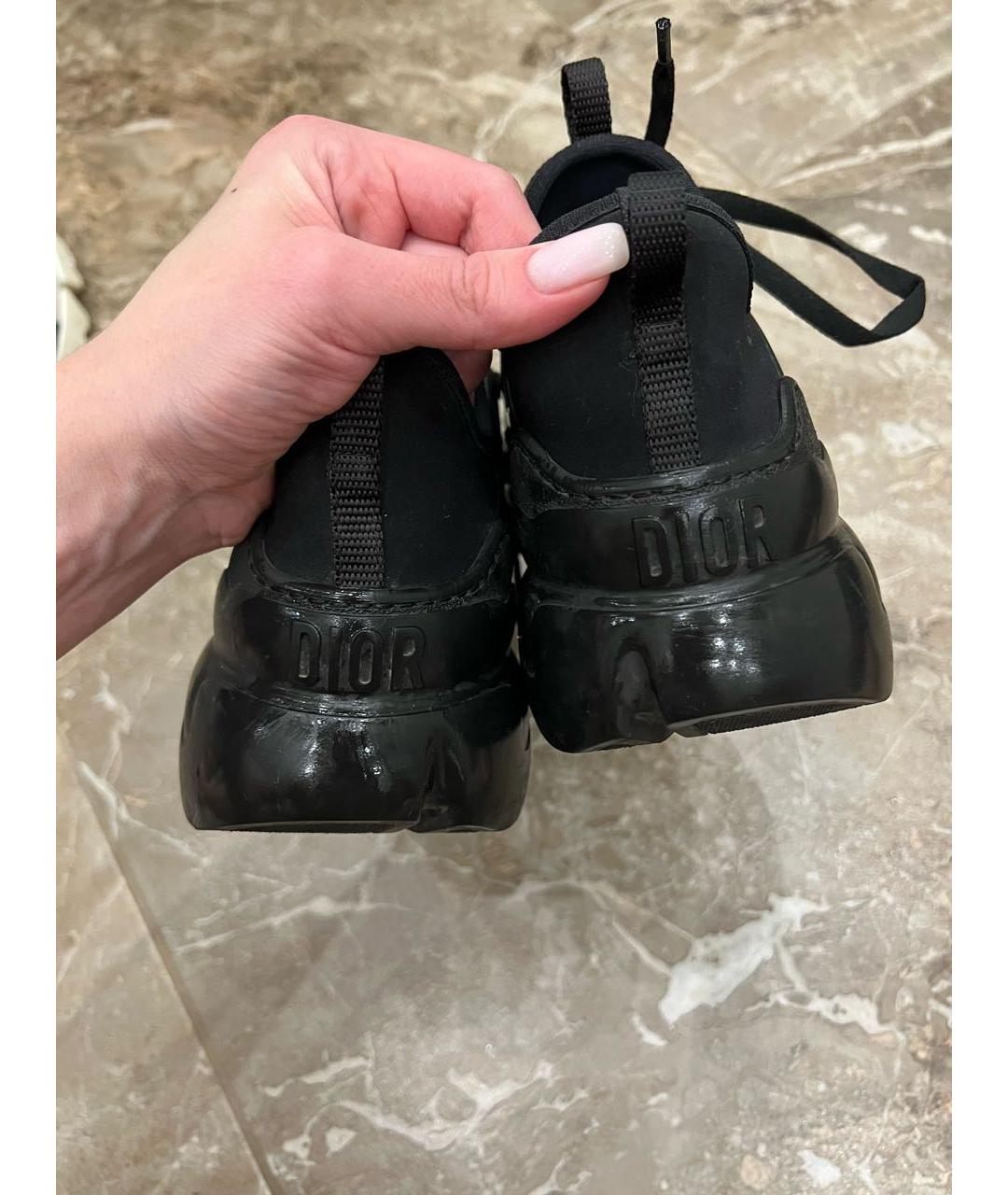 CHRISTIAN DIOR PRE-OWNED Черные кроссовки, фото 4