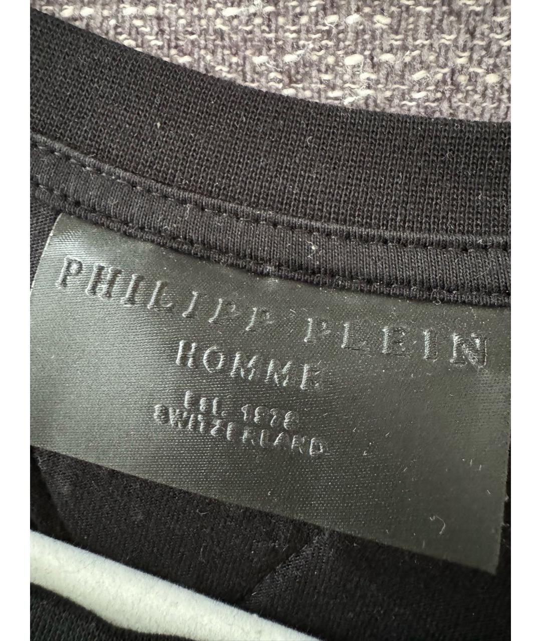 PHILIPP PLEIN Черная футболка, фото 4