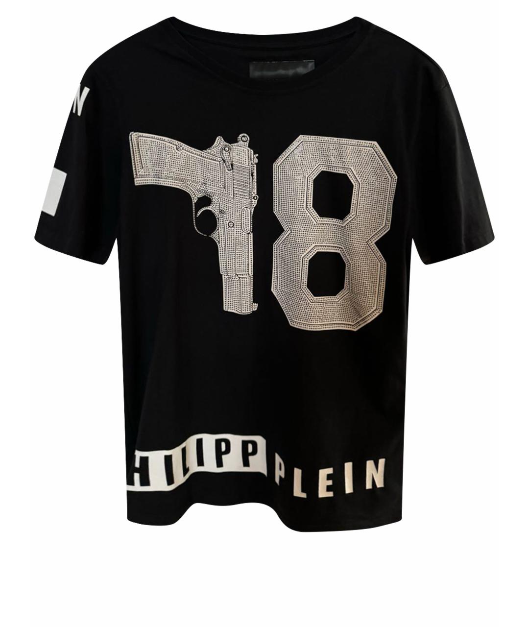 PHILIPP PLEIN Черная футболка, фото 1