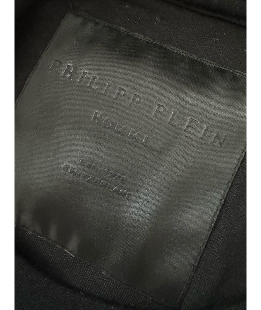 PHILIPP PLEIN Черная футболка, фото 4