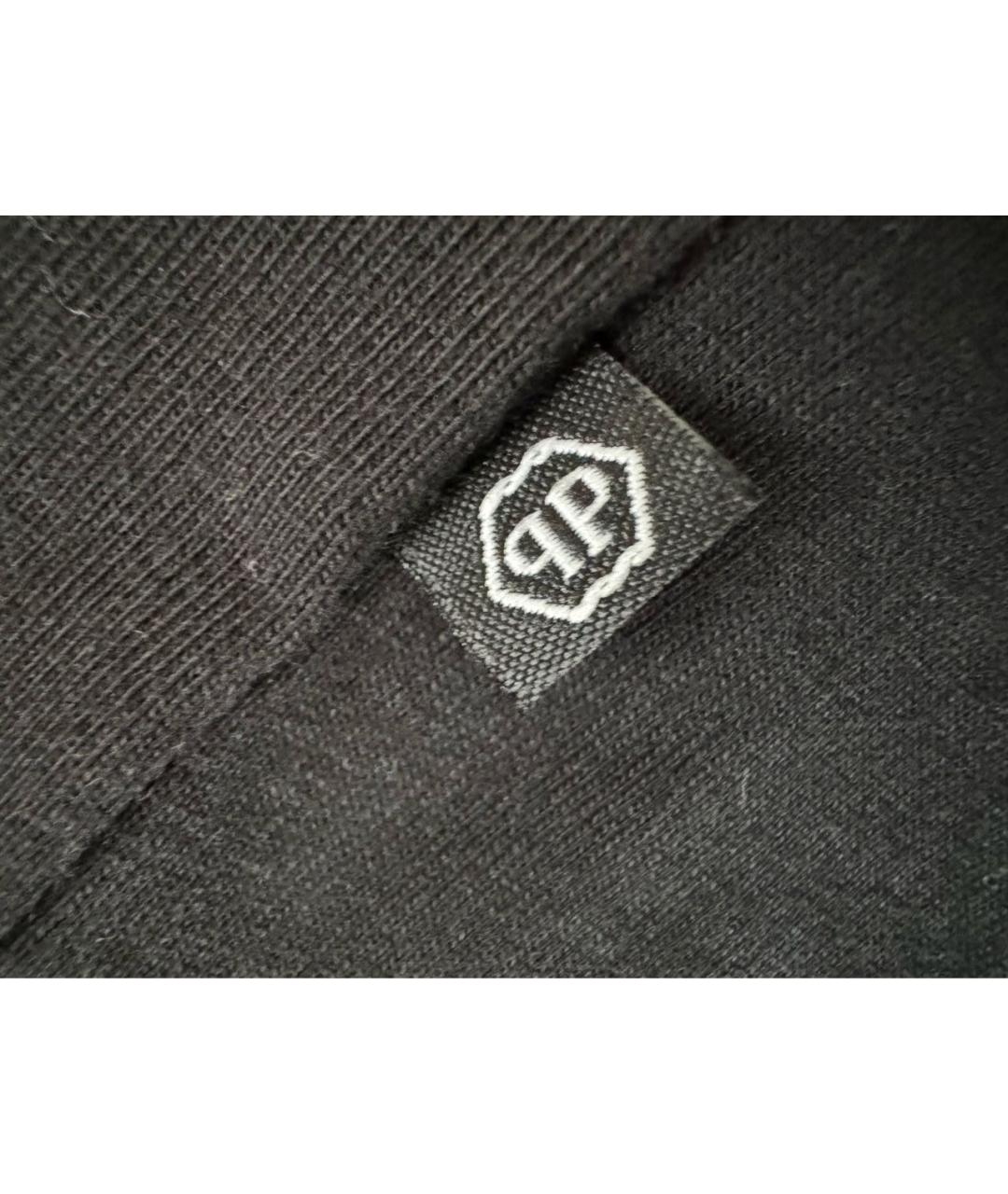 PHILIPP PLEIN Черная футболка, фото 7