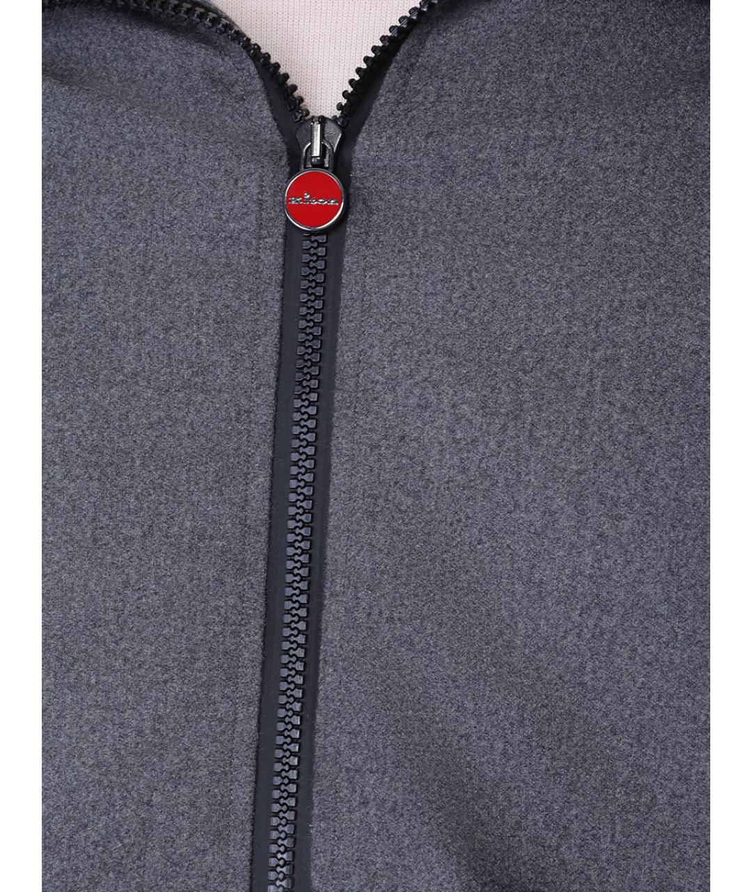 KITON Серая куртка, фото 5