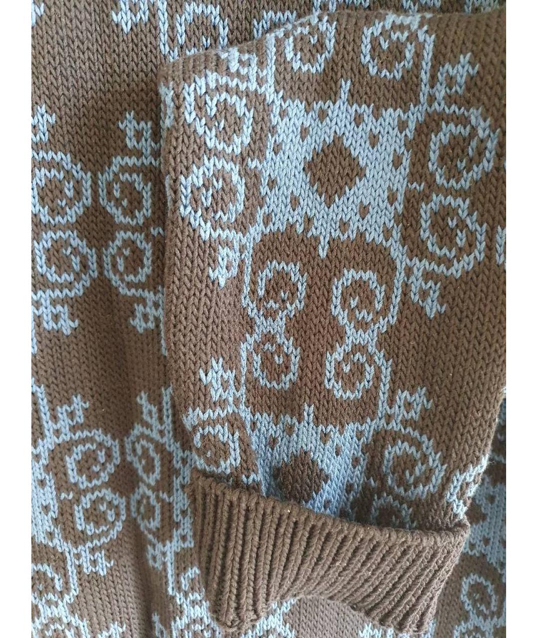 BOGLIOLI Темно-синий хлопковый джемпер / свитер, фото 3