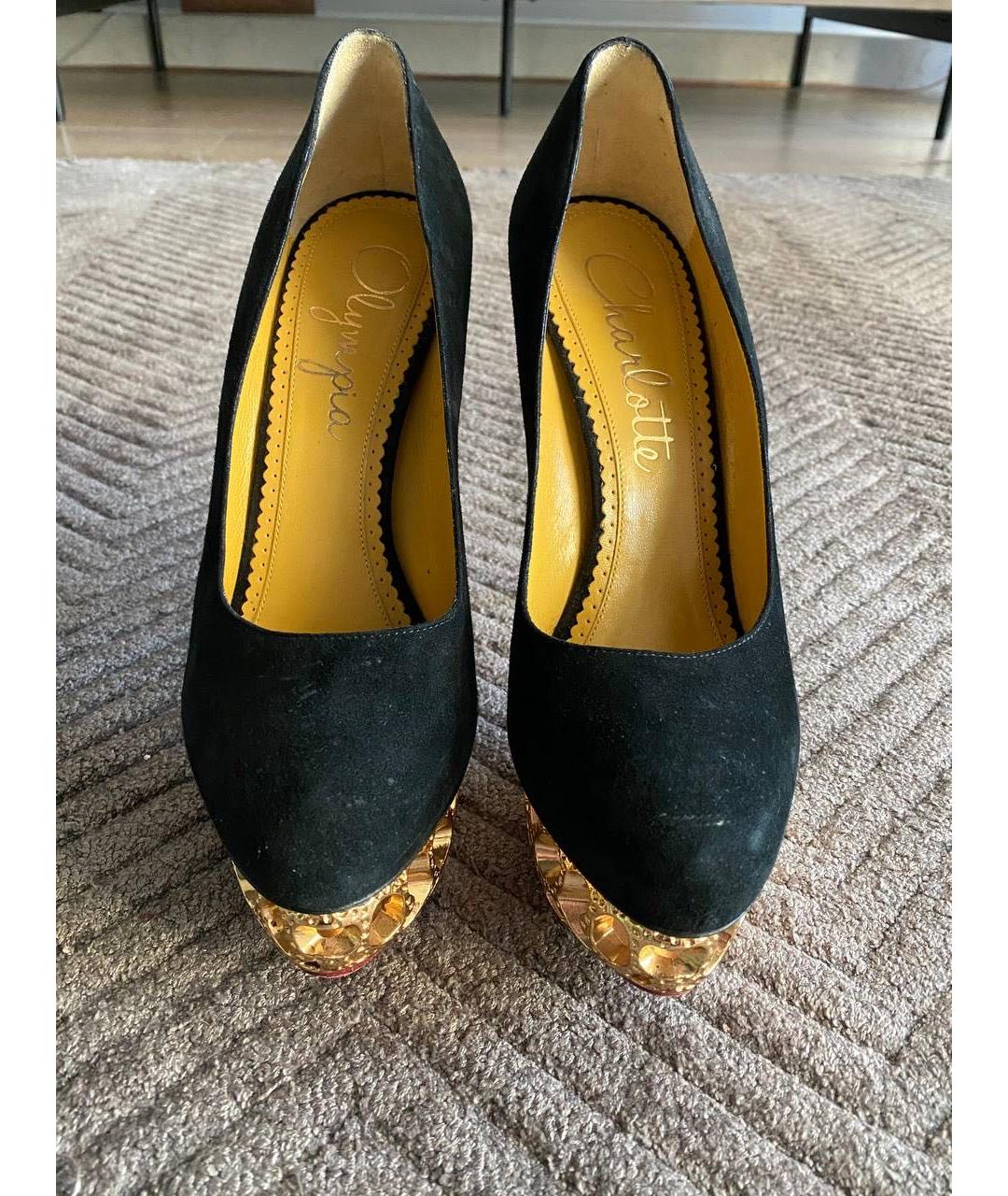 CHARLOTTE OLYMPIA Зеленые туфли, фото 2