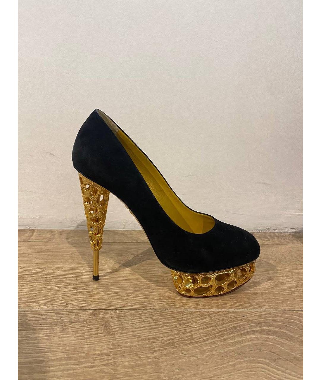 CHARLOTTE OLYMPIA Зеленые туфли, фото 6