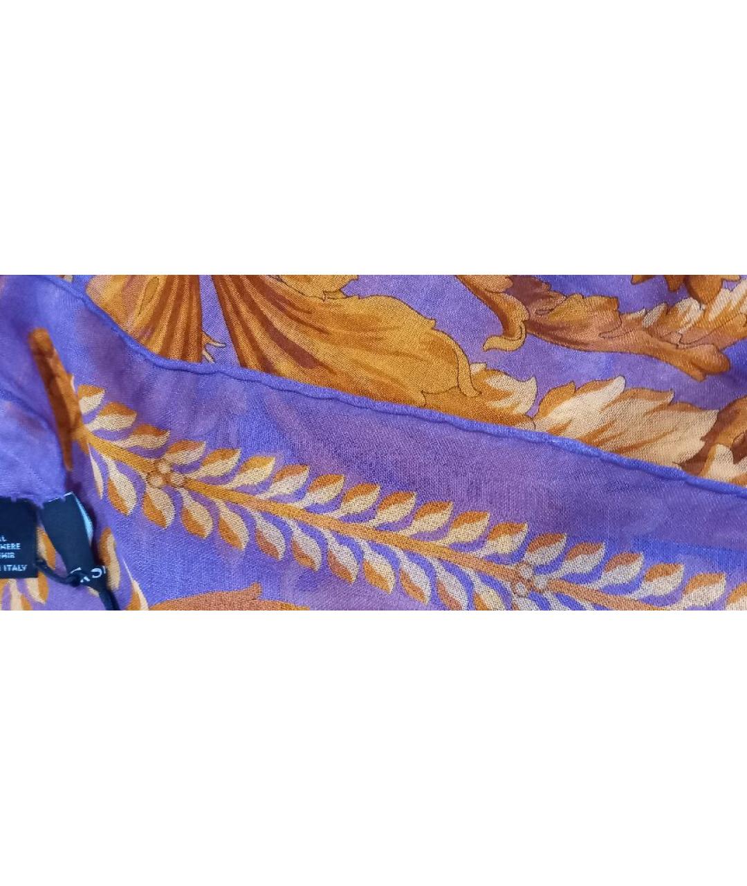 VERSACE Фиолетовый платок, фото 2