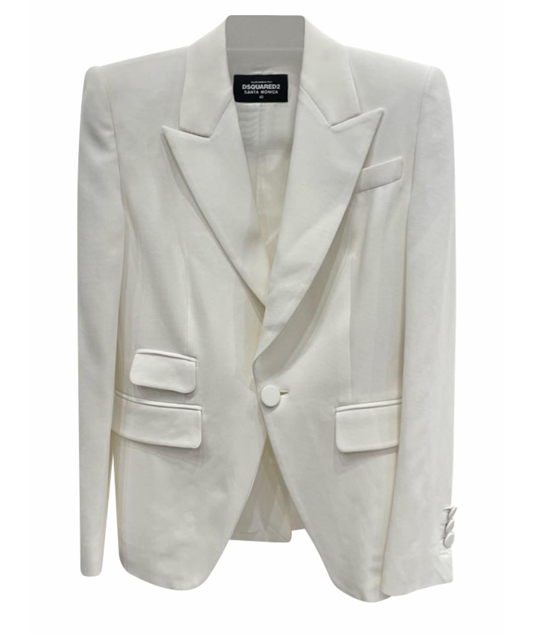 DSQUARED2 Белый пиджак, фото 1