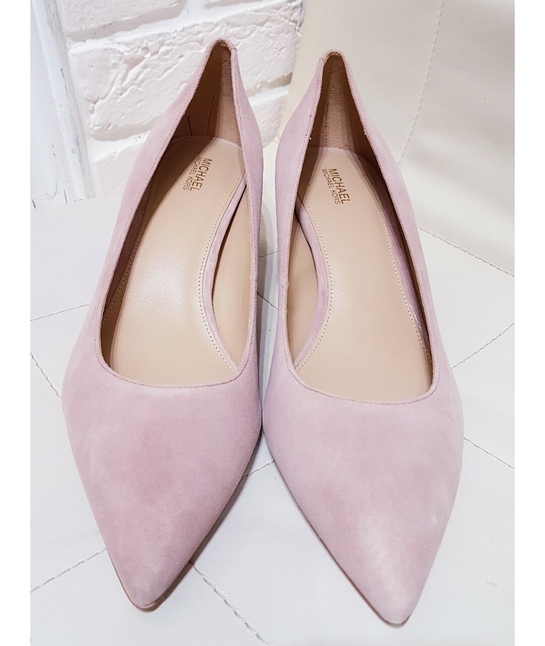 MICHAEL KORS Розовые замшевые туфли, фото 9