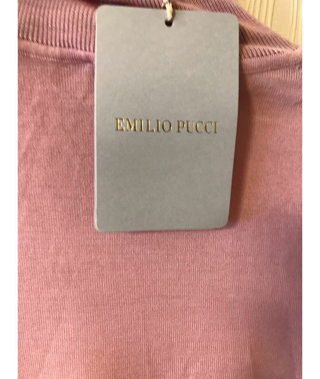 EMILIO PUCCI Розовая шерстяная водолазка, фото 3