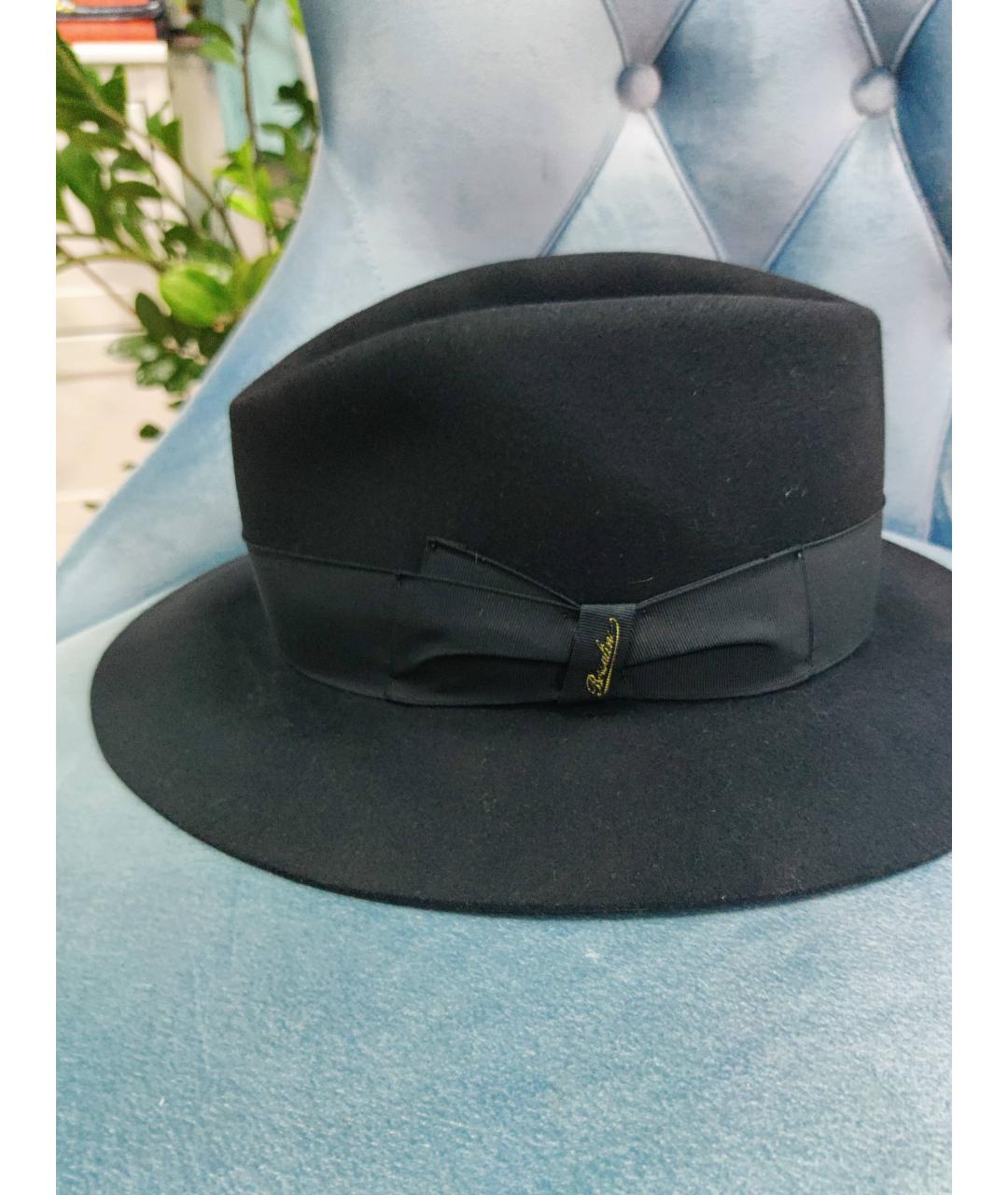 BORSALINO Черная шляпа, фото 4
