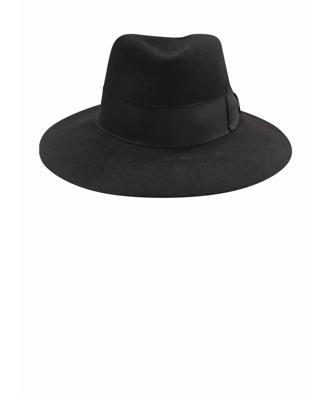 BORSALINO Черная шляпа, фото 1