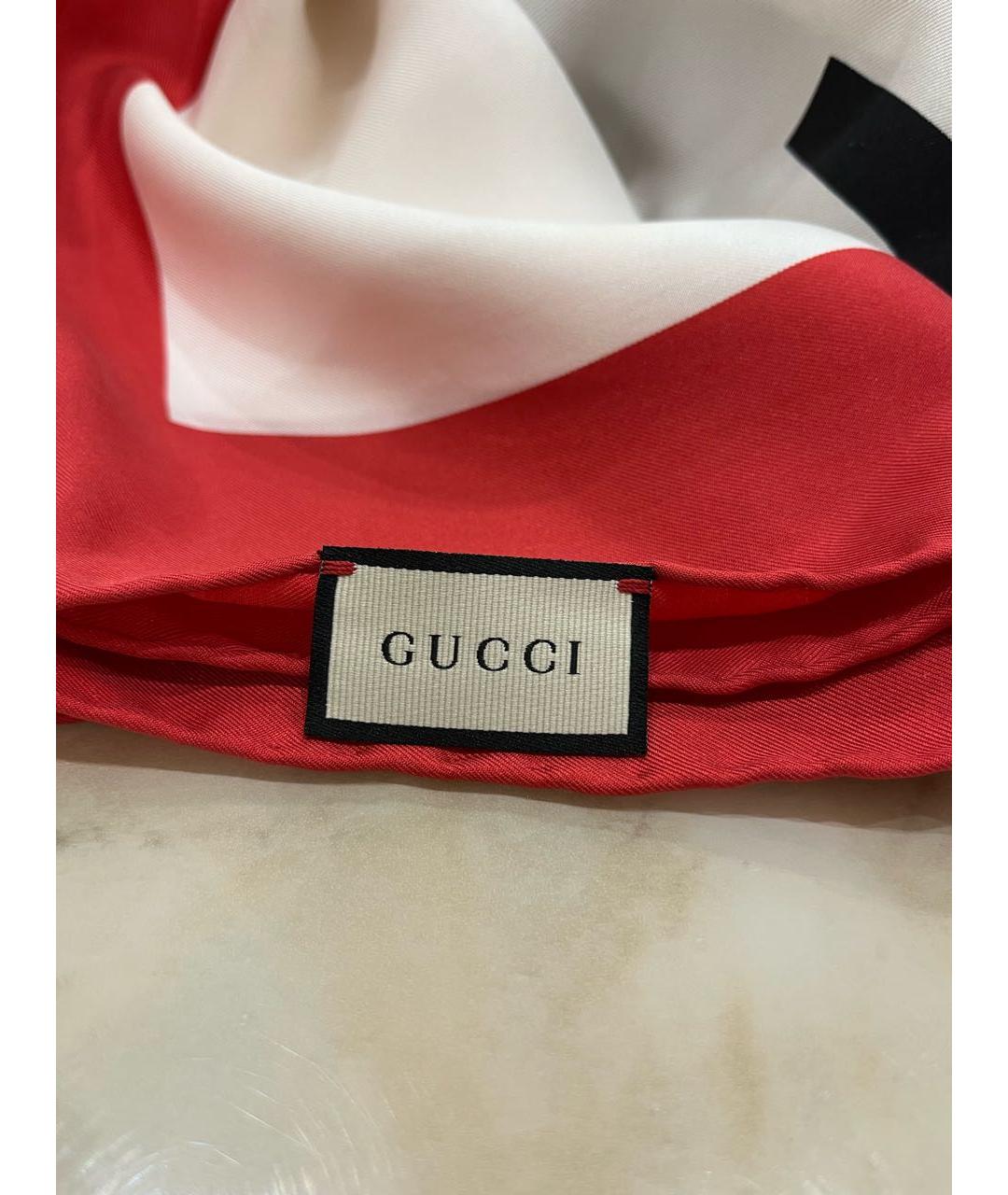 GUCCI Мульти шелковый платок, фото 7