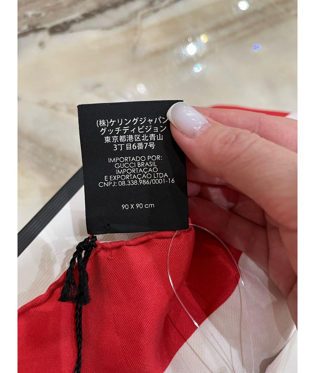 GUCCI Мульти шелковый платок, фото 5