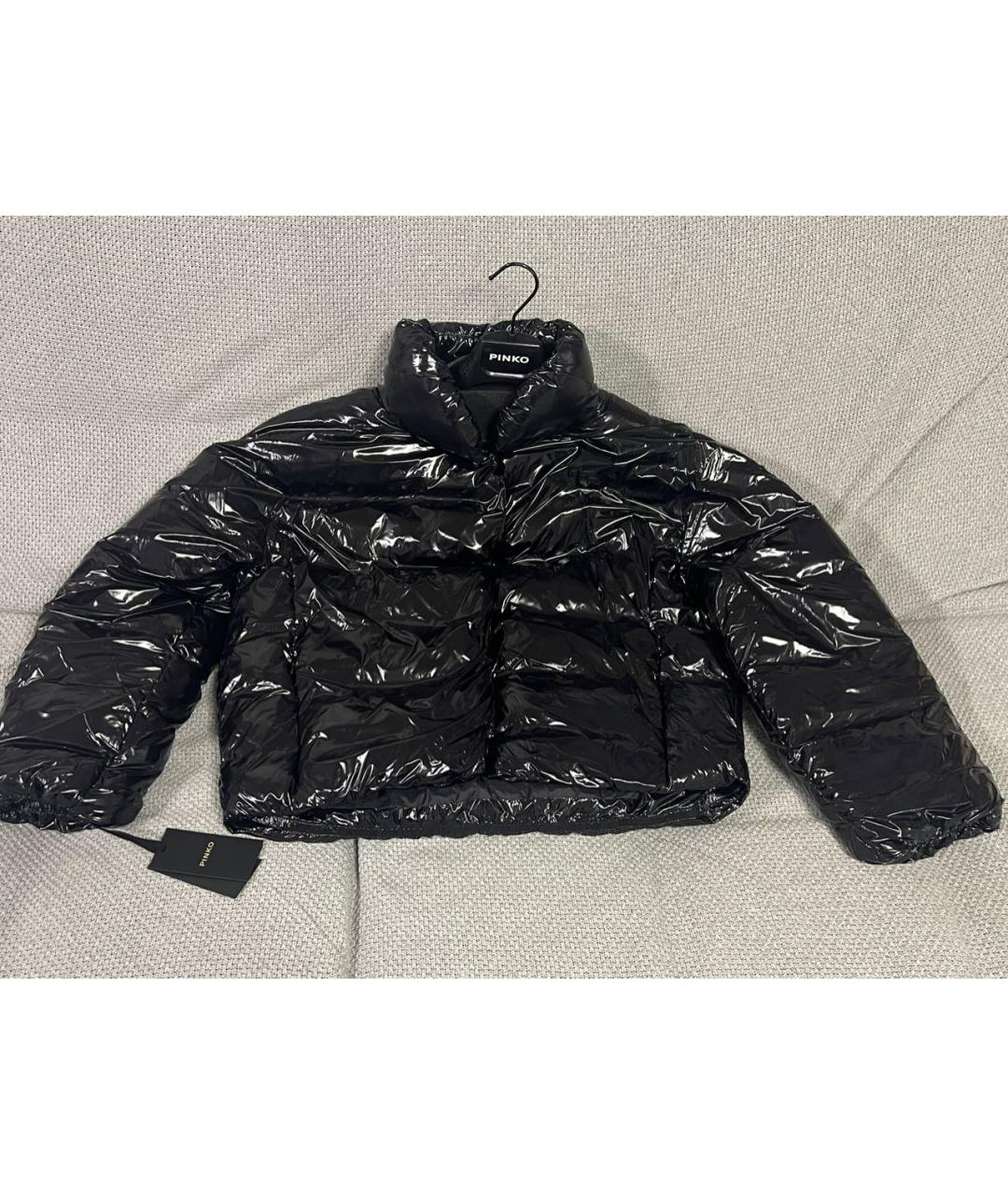 PINKO Черный пуховик, фото 3