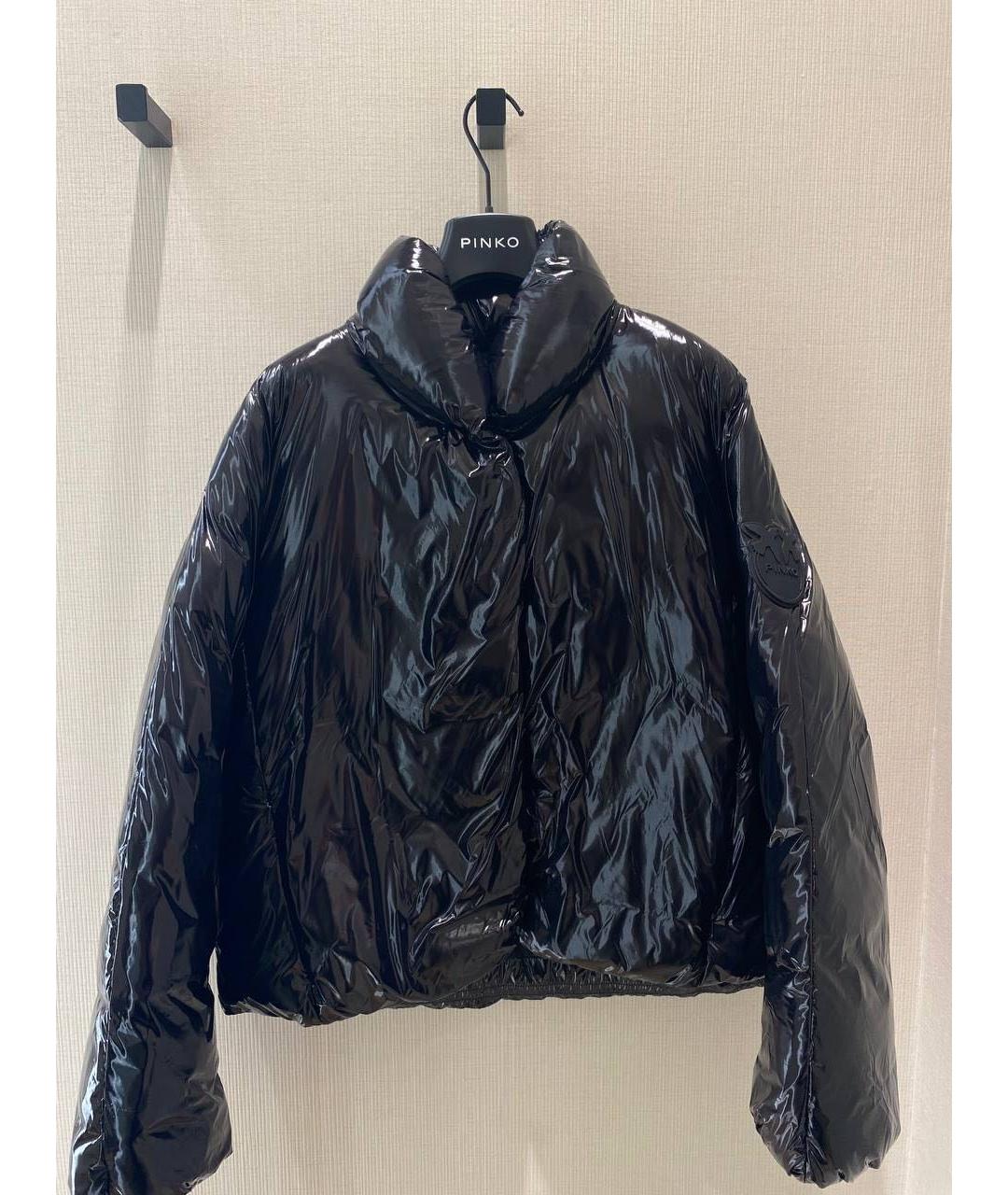 PINKO Черный пуховик, фото 8