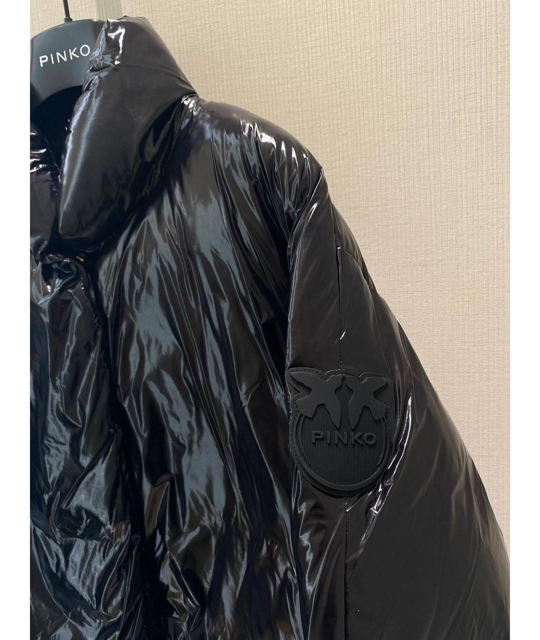 PINKO Черный пуховик, фото 2