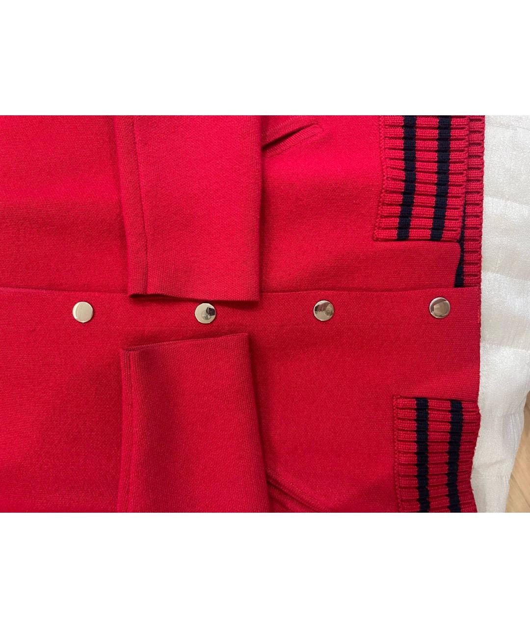 MAJE Красная хлопковая куртка, фото 4