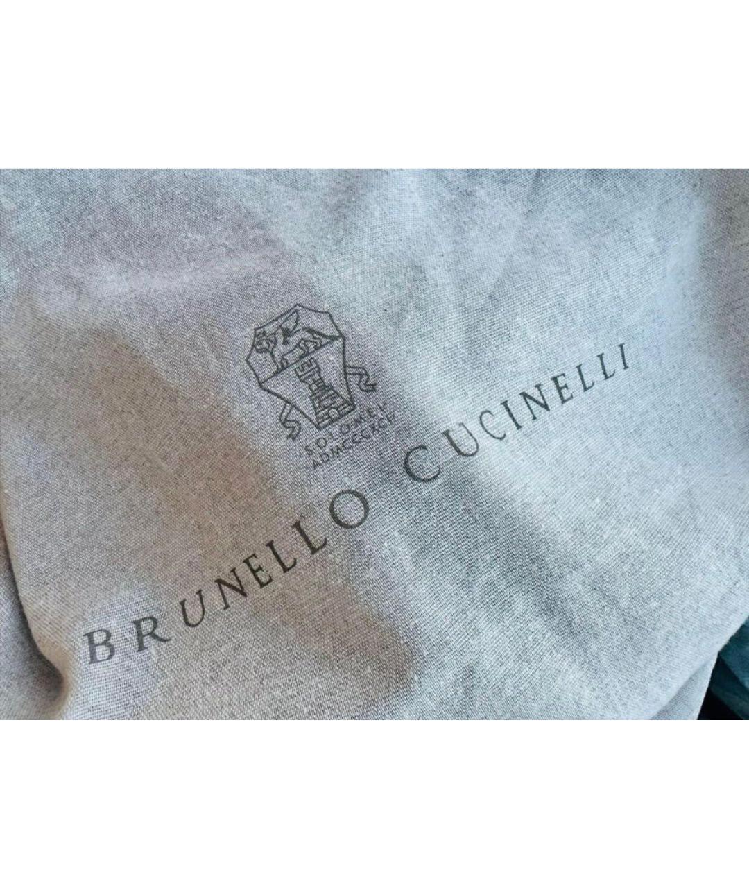 BRUNELLO CUCINELLI Серая шерстяная шляпа, фото 8