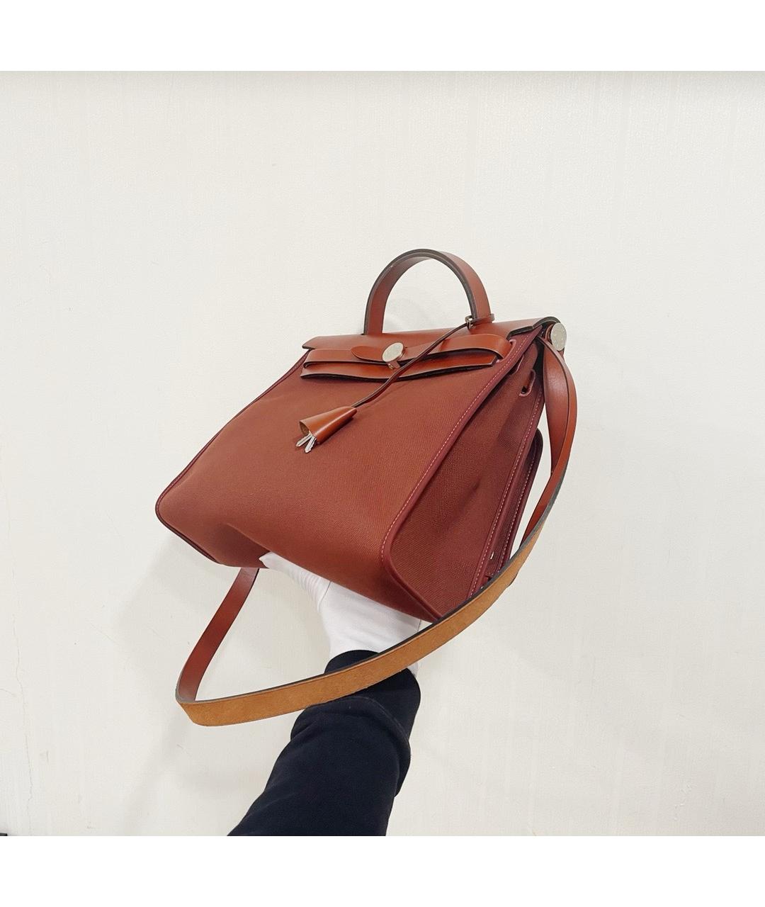 HERMES Красная сумка через плечо, фото 3