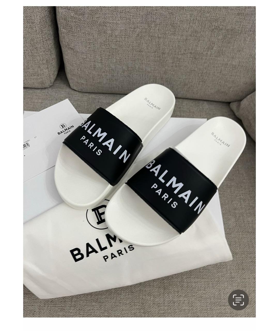 BALMAIN Шлепанцы, фото 4