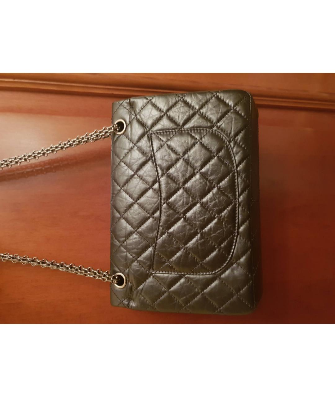 CHANEL Черная кожаная сумка через плечо, фото 4