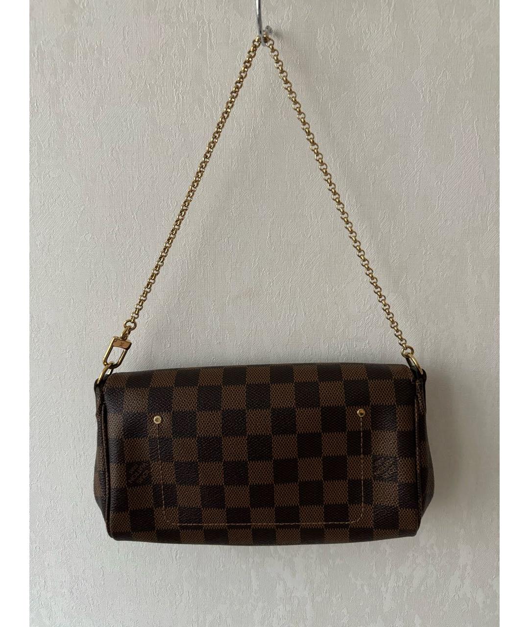 LOUIS VUITTON Коричневая сумка через плечо, фото 2