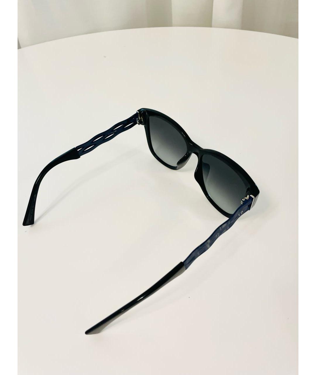 CHRISTIAN DIOR PRE-OWNED Черные пластиковые солнцезащитные очки, фото 5