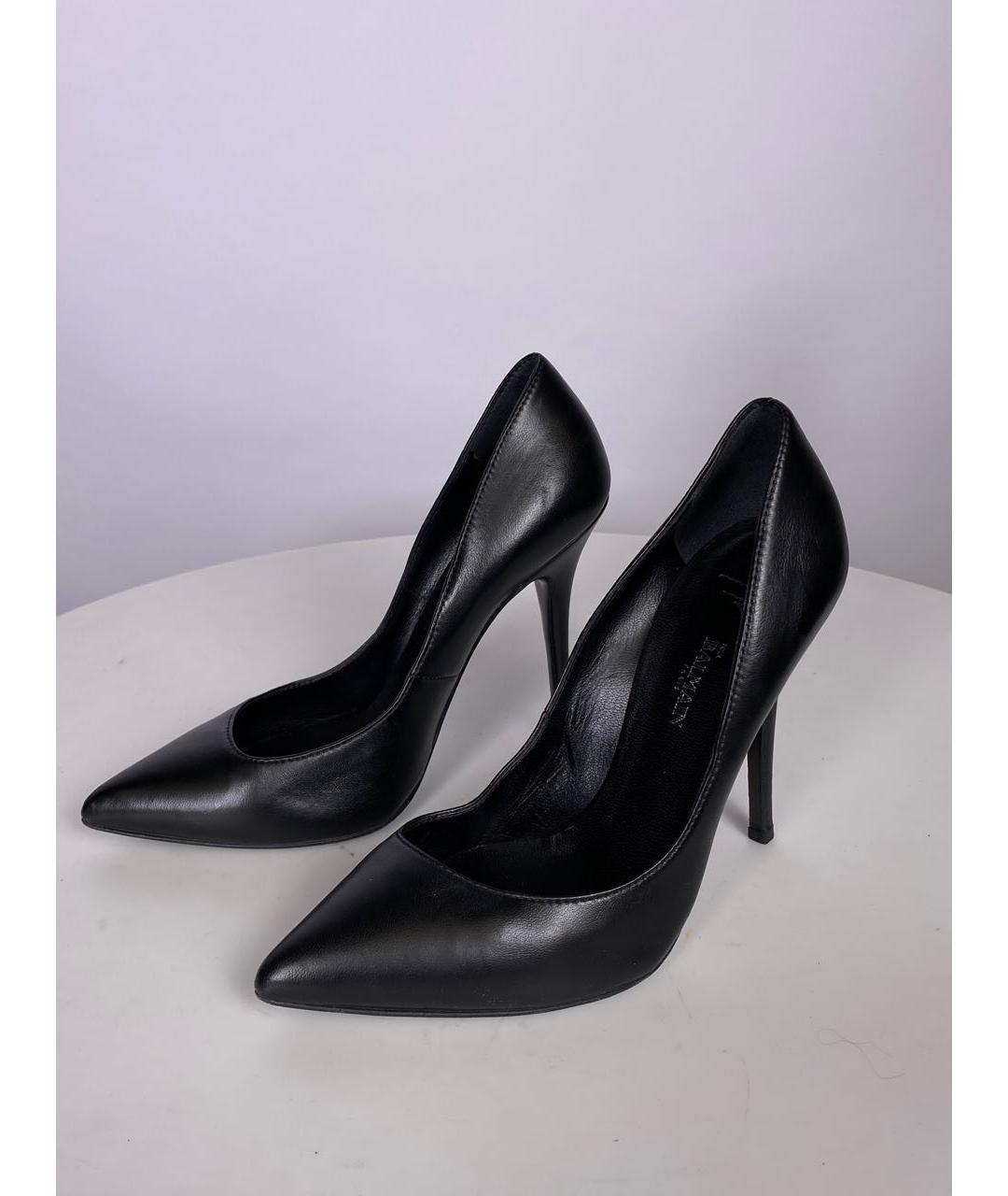 GIUSEPPE ZANOTTI DESIGN Черные кожаные туфли, фото 4