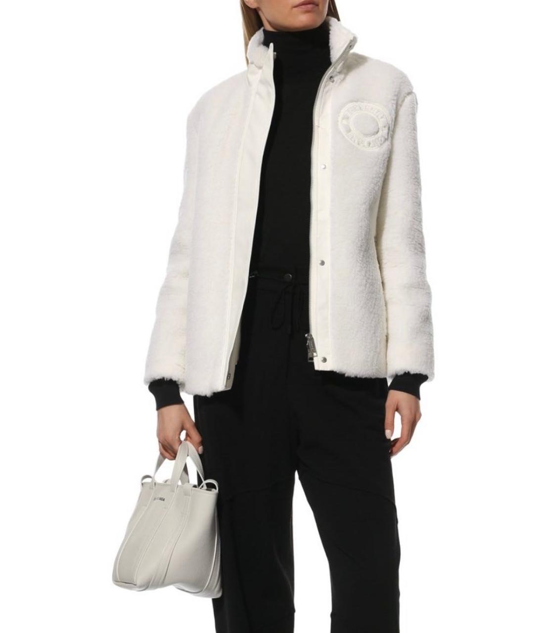 BURBERRY Белая шерстяная куртка, фото 3