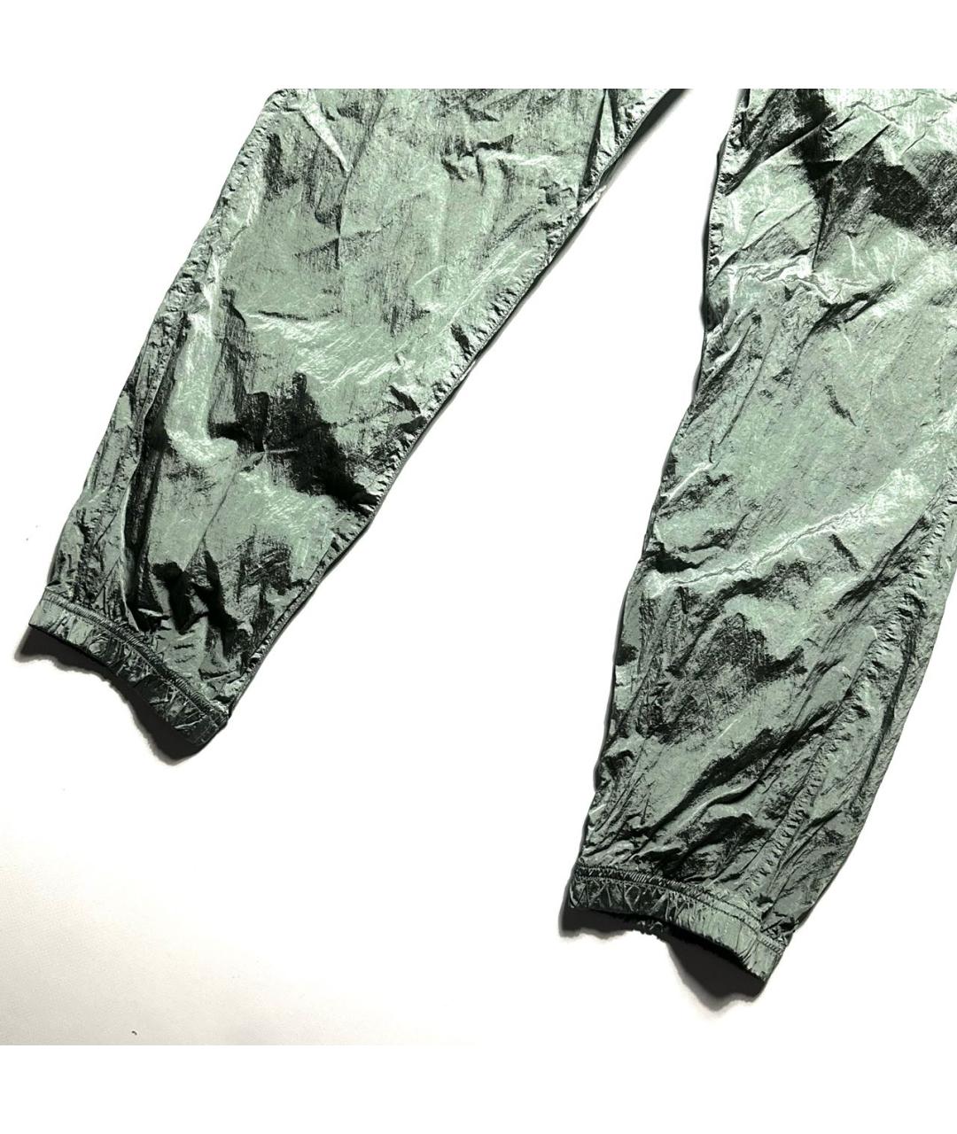 STONE ISLAND Серебряные повседневные брюки, фото 6