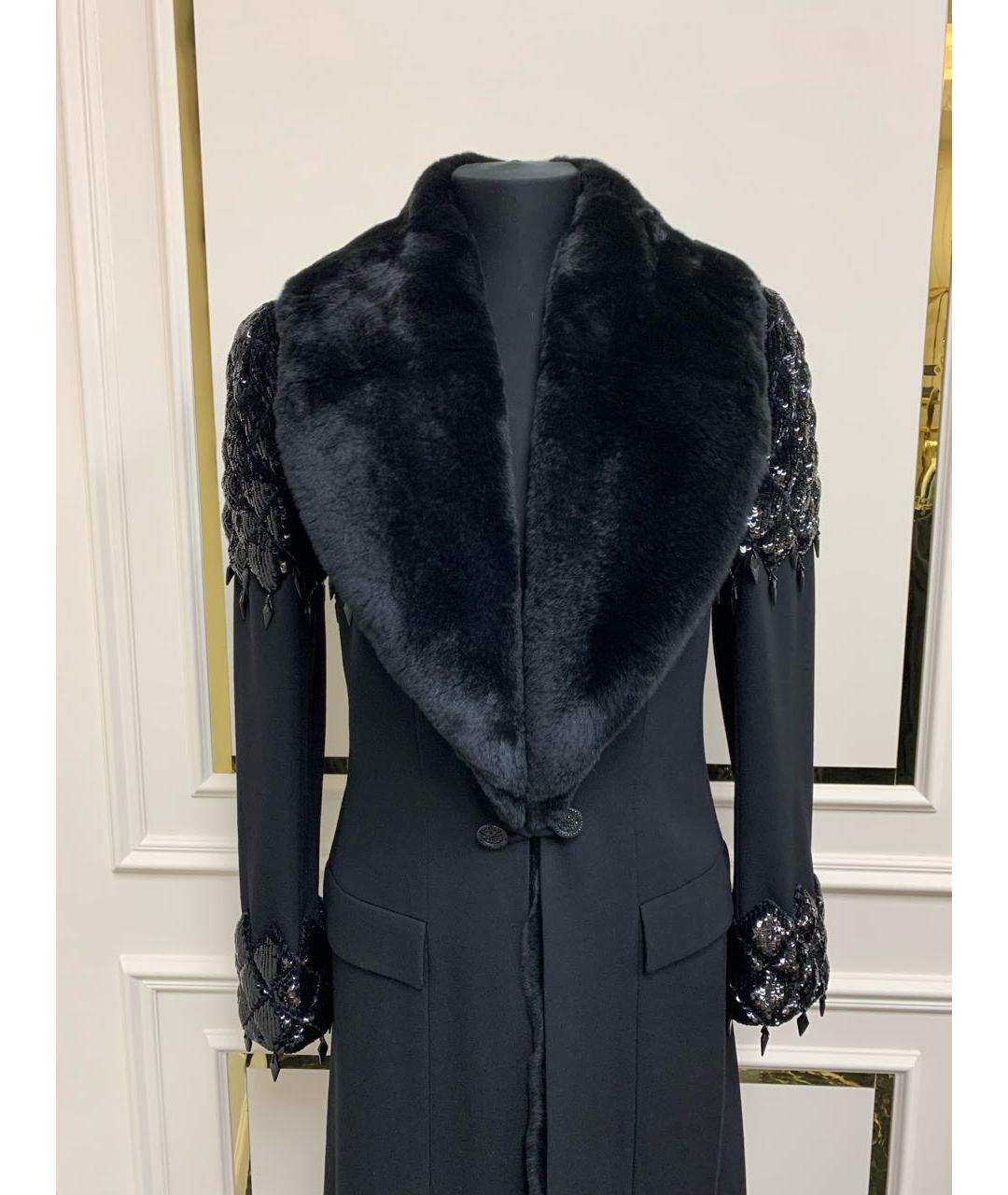 CHANEL Черное пальто, фото 2