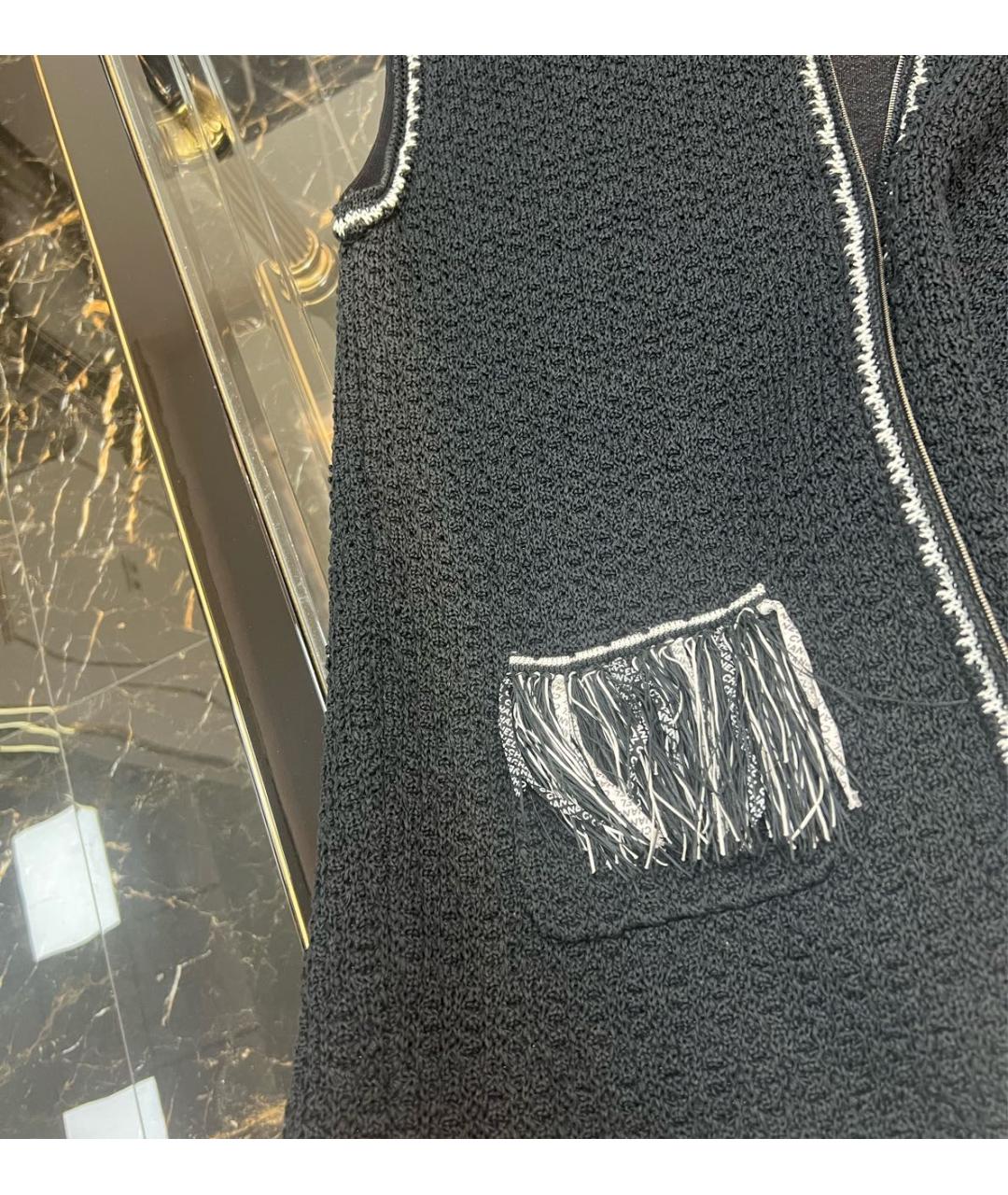 CHANEL Темно-синяя жилетка, фото 6