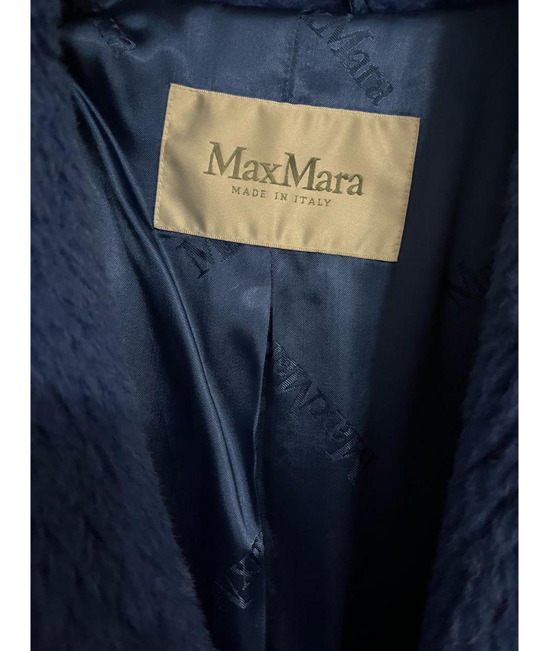 'S MAX MARA Синяя шуба, фото 2