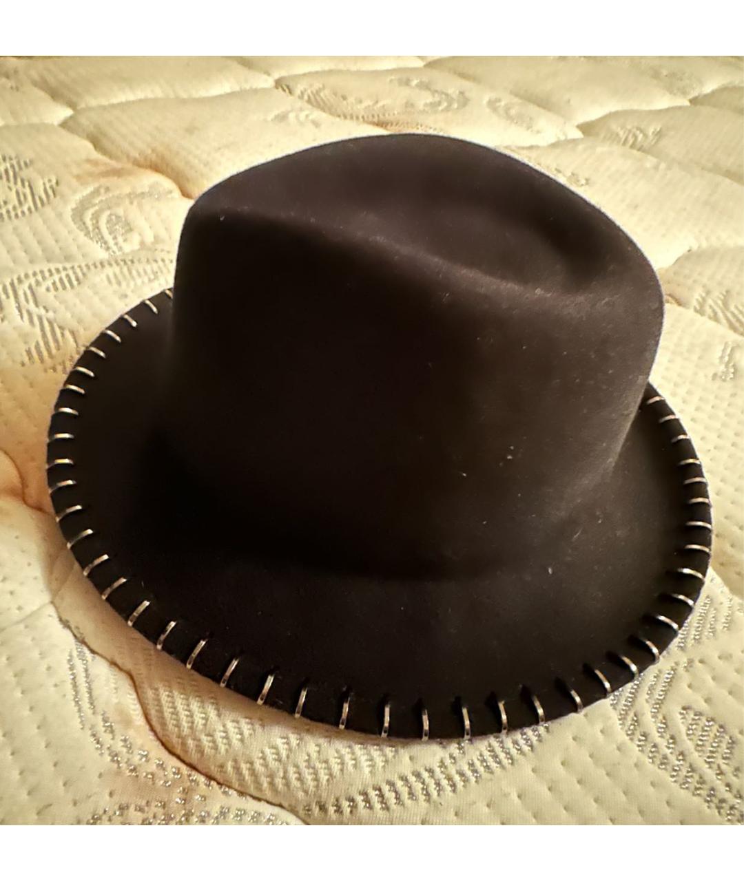 EUGENIA KIM Черная шляпа, фото 4