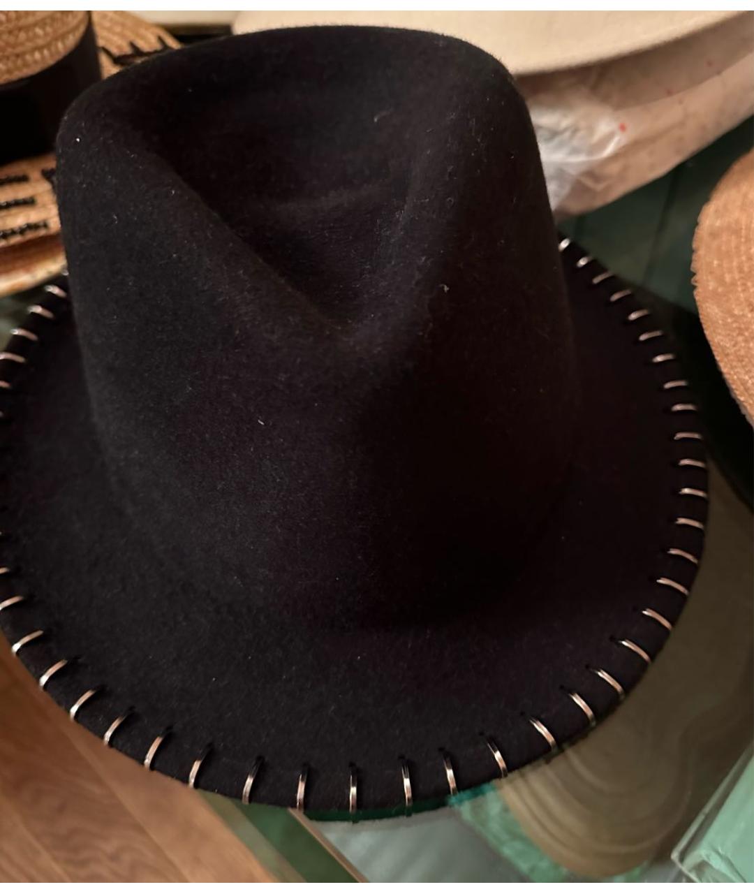 EUGENIA KIM Черная шляпа, фото 3