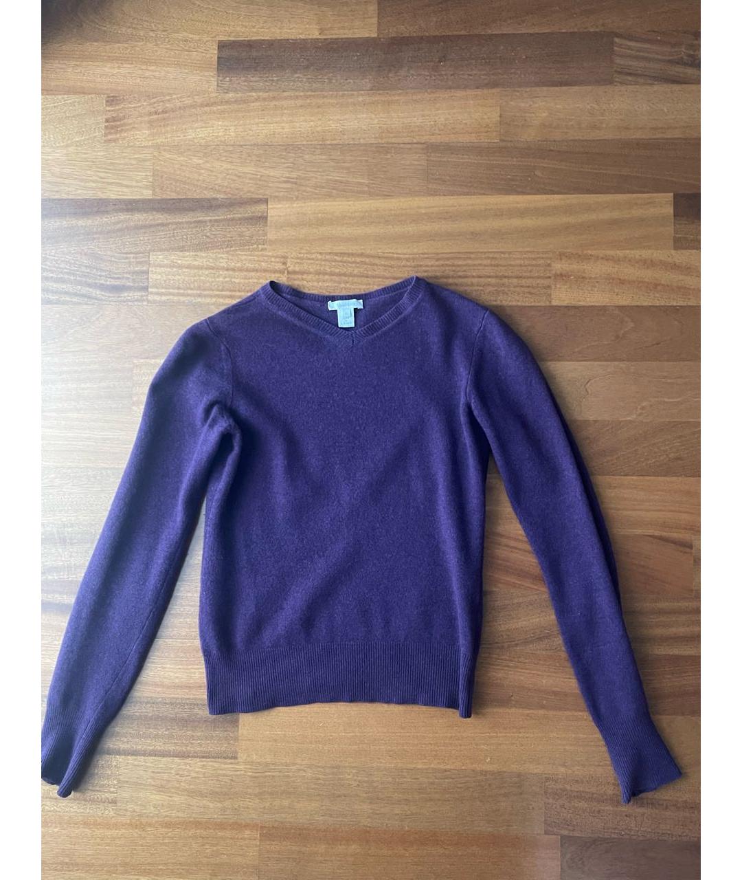 MAX MARA Фиолетовый джемпер / свитер, фото 6