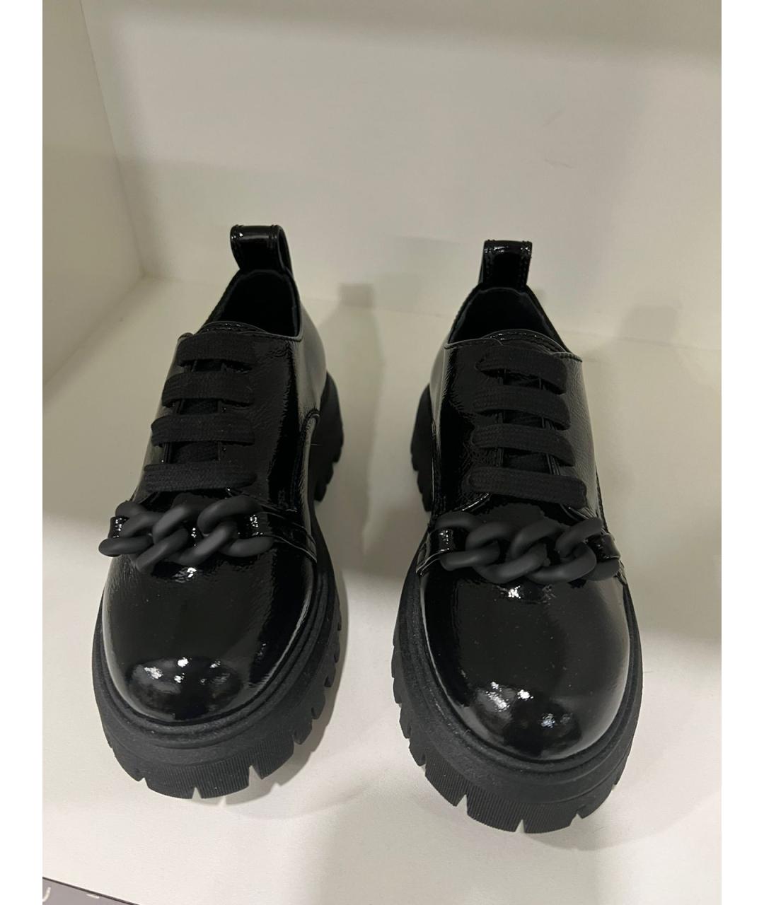 NO. 21 Черные кожаные ботинки, фото 2