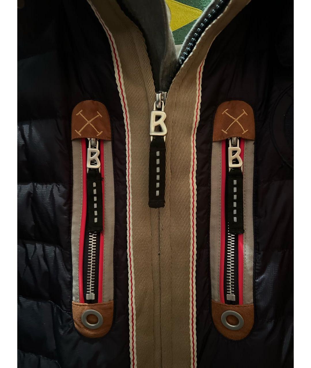 BOGNER Темно-синий полиэстеровый пуховик, фото 4